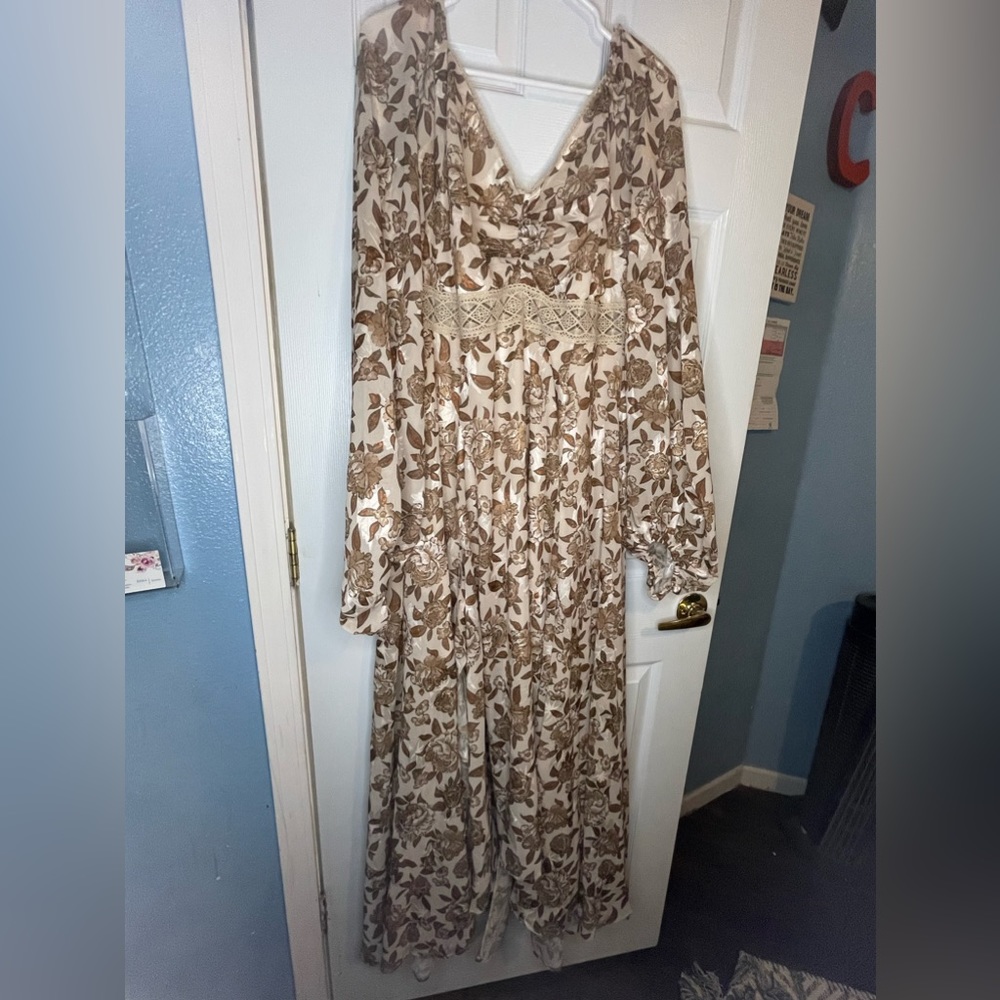 Absolutely gorgeous dress I just lost weight and can’t wear it.